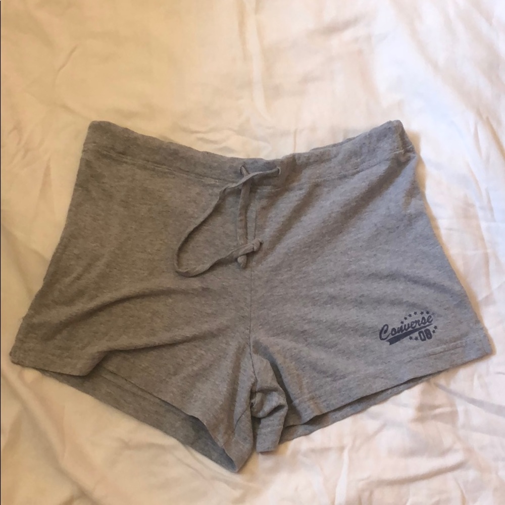 Converse gray booty shorts